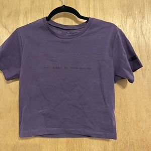 Alphalete cropped top